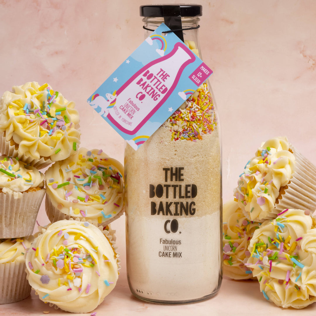 The Bottled Baking Co Unicorn Cake Baking Mix