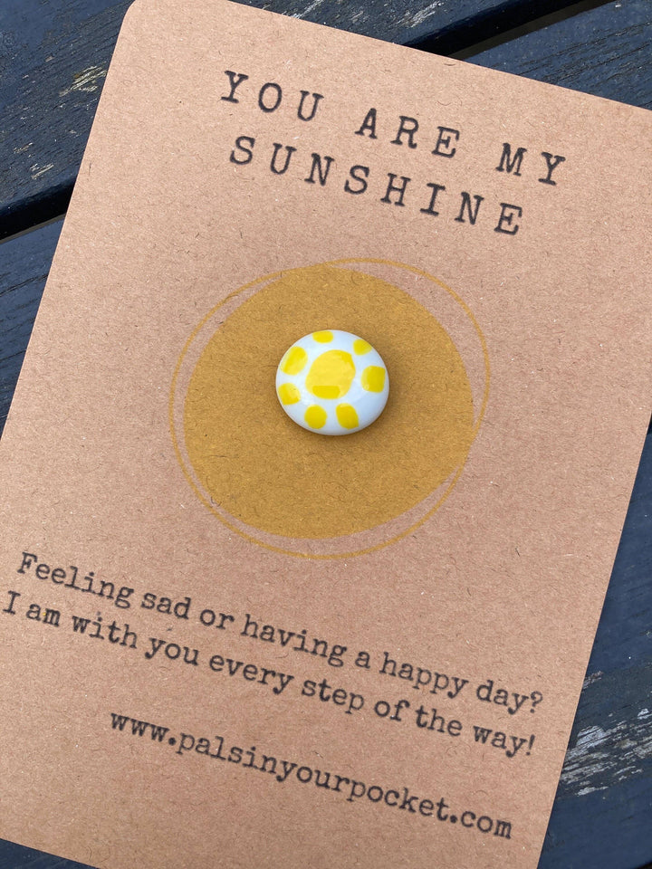 Pebble With Sunshine & Song Lyrics Pocket Hug