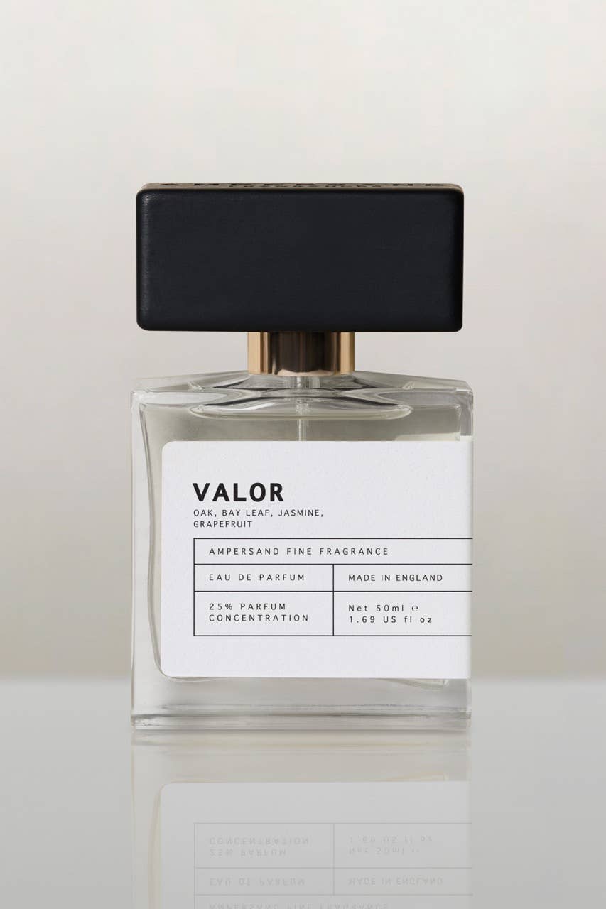 Valor Unisex Fragrance. EDP. Parfum 50ml Ampersands
