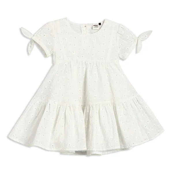 baby girls broderie anglaise dress