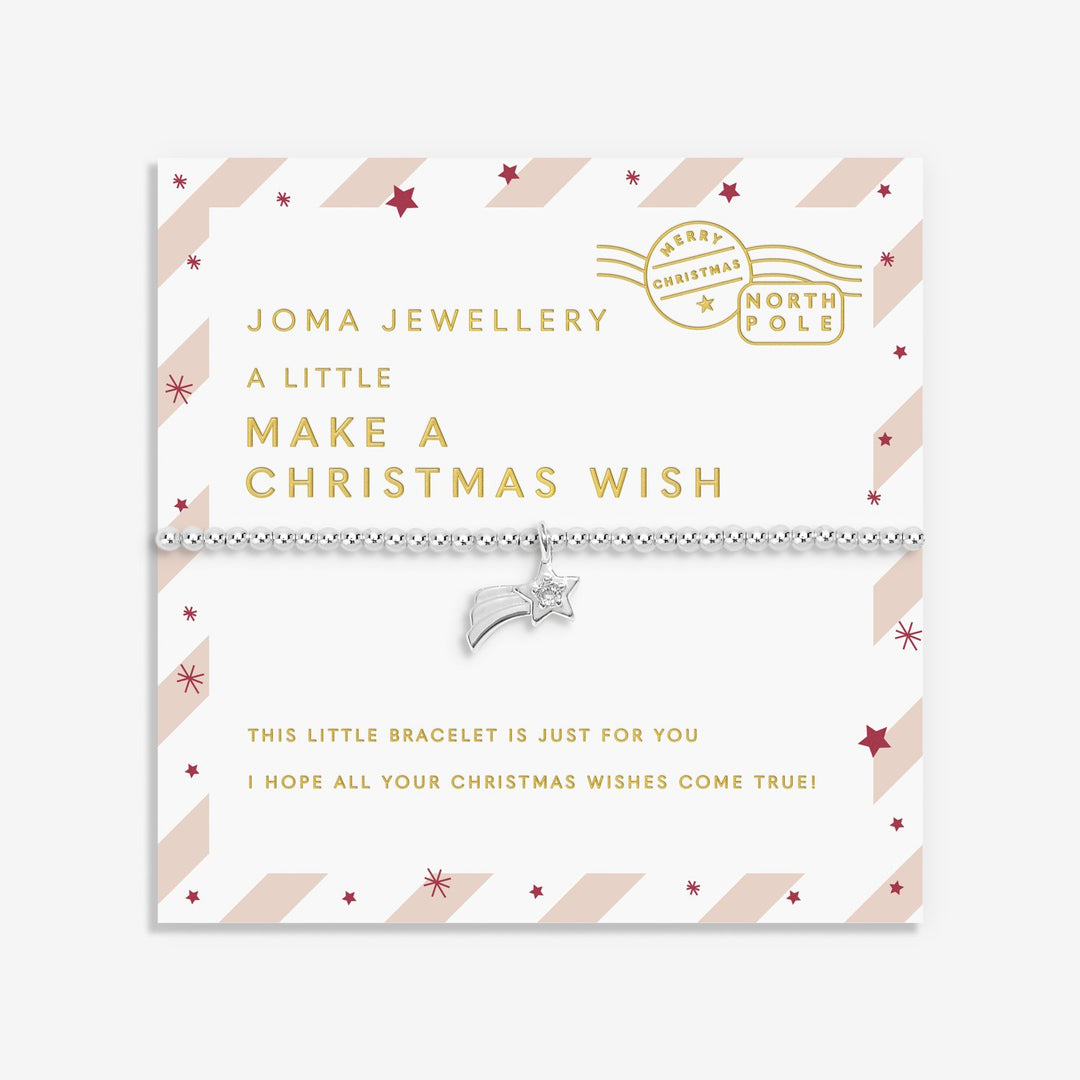 Joma Jewellery Kids' Christmas A Little Make A Christmas Wish