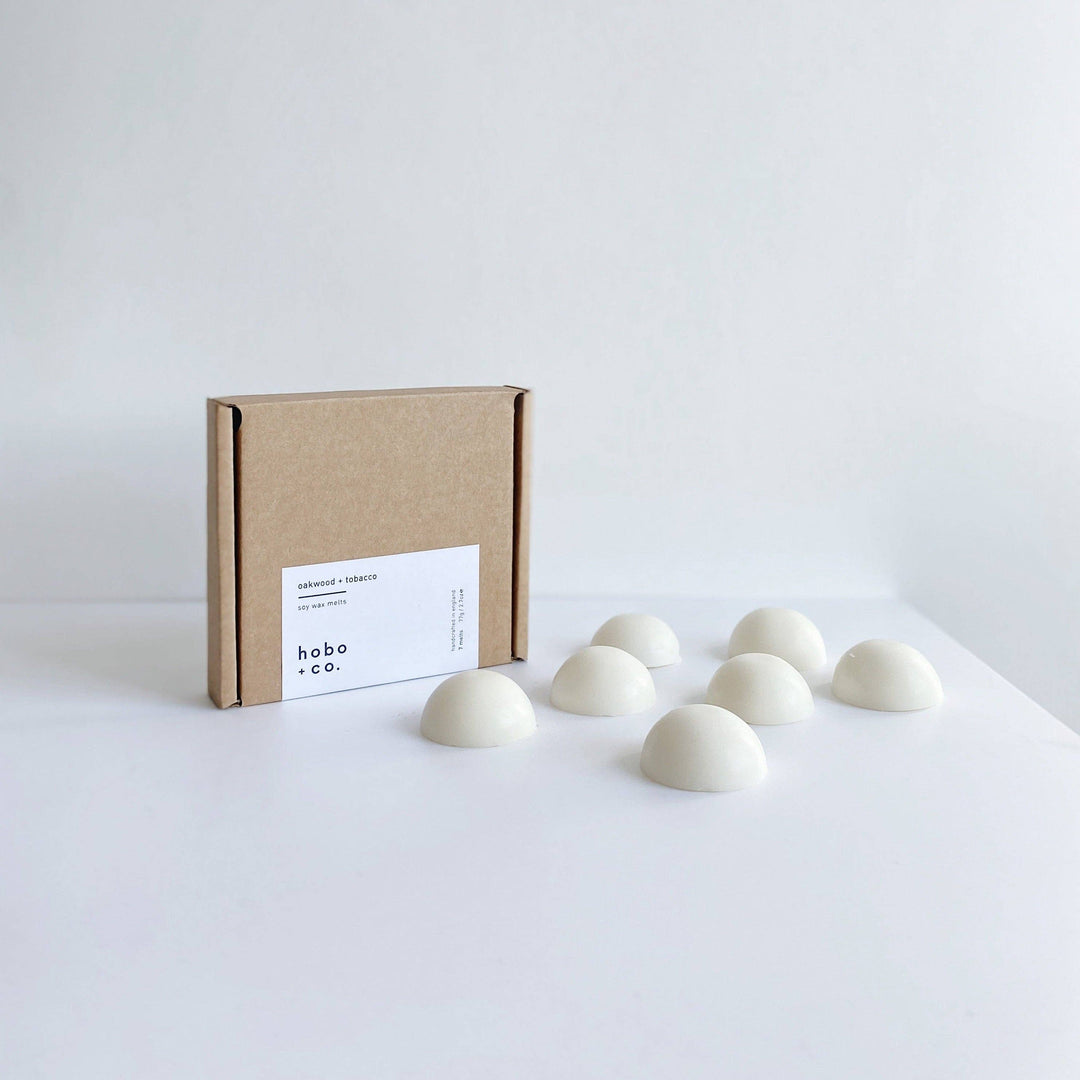 Oakwood + Tobacco Soy Wax Melts x7 Gift Box