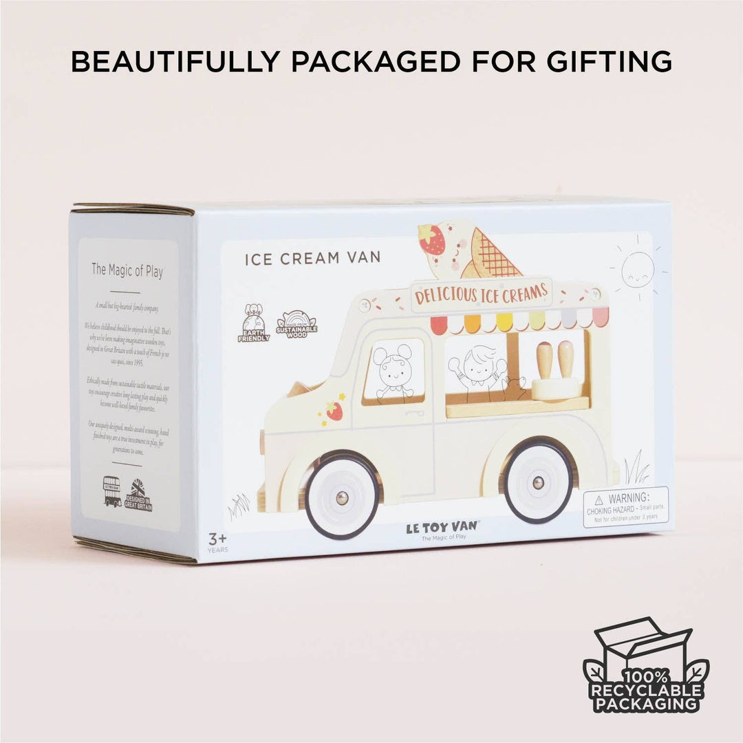 Wooden Ice Cream Van