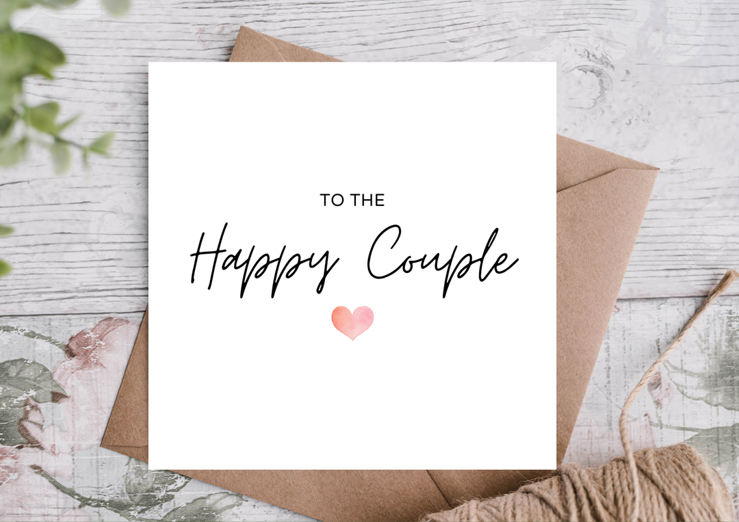 To the Happy Couple Card | Wedding Card