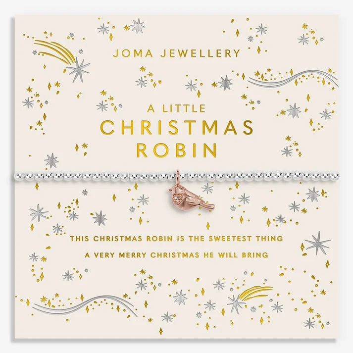 Christmas A Little Christmas Robin Bracelet