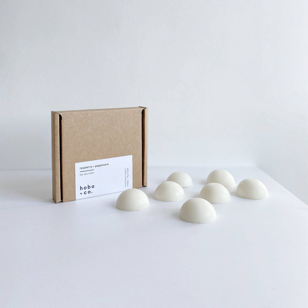 Raspberry + Peppercorn Soy Wax Melts x7 Gift Box