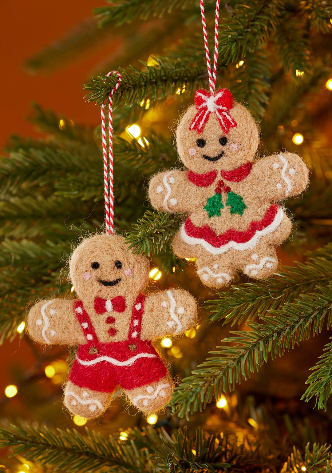 Felt Gingerbread Decoration