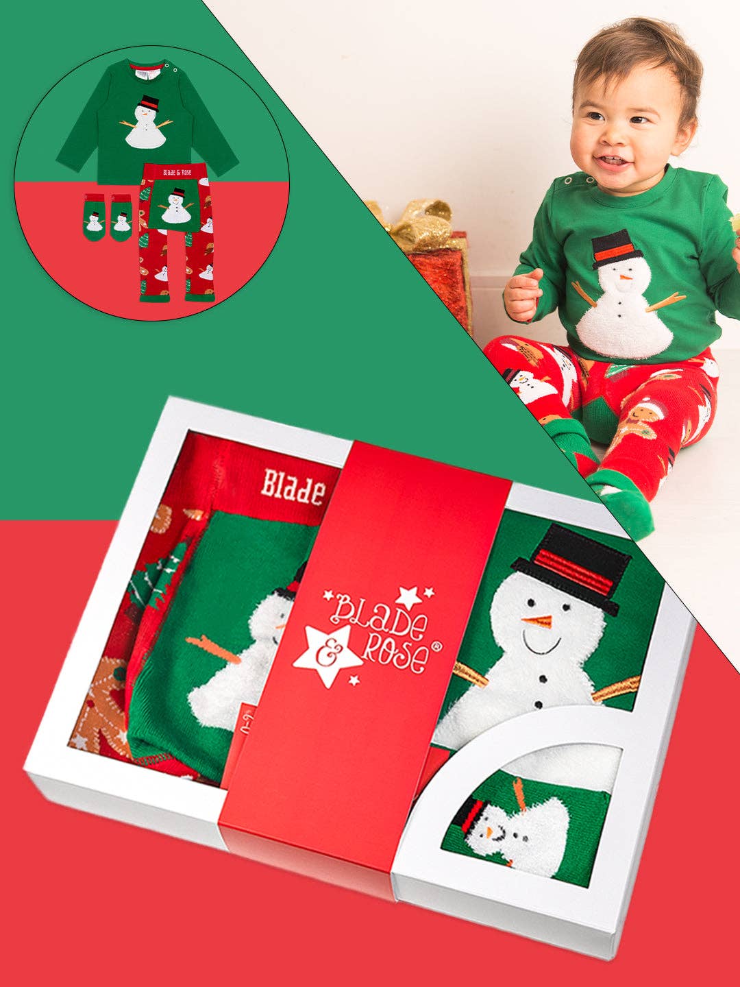 Snowman Gifting Set: 6-12 Months