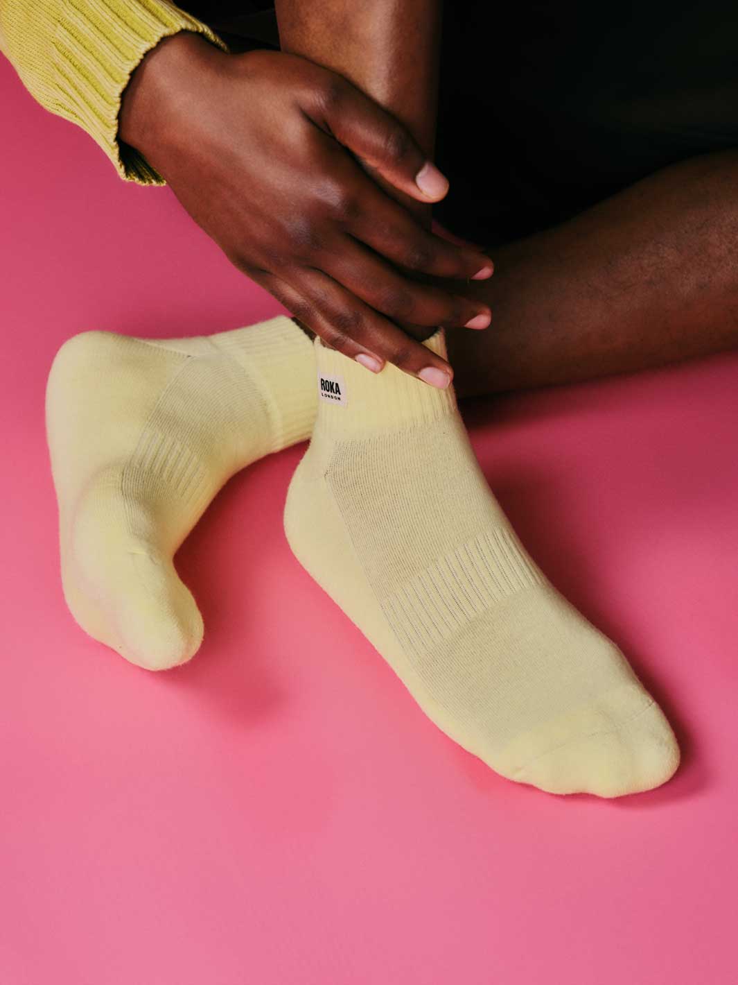 Wembley Ankle Socks for Women in Lemonade: UK 3-8 | EU 36-42