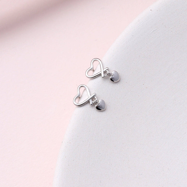 BT012 Earrings In A Message Bottle 'Love You Lots'