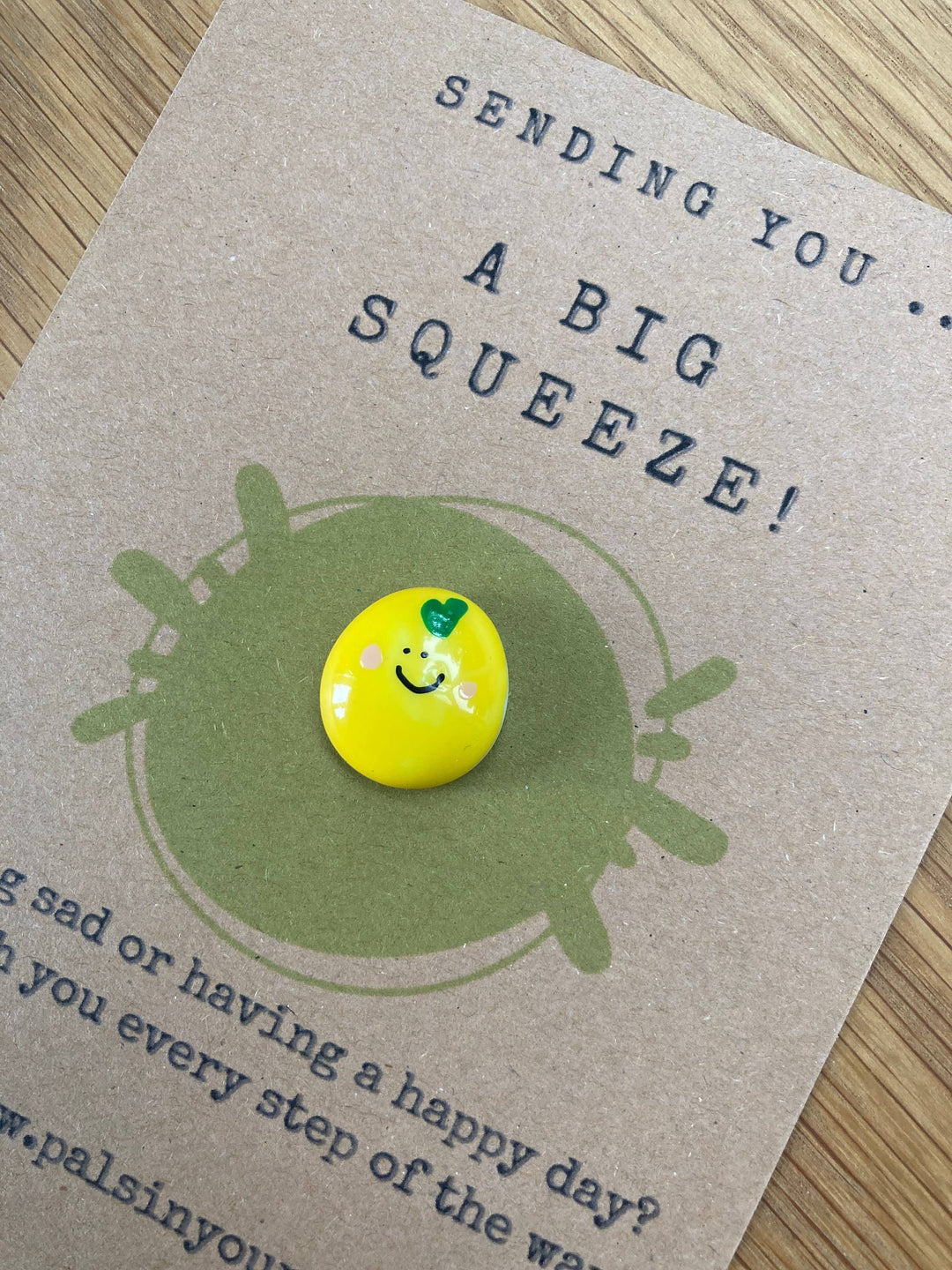 Long Distance Lemon Pebble Hug & Care Box