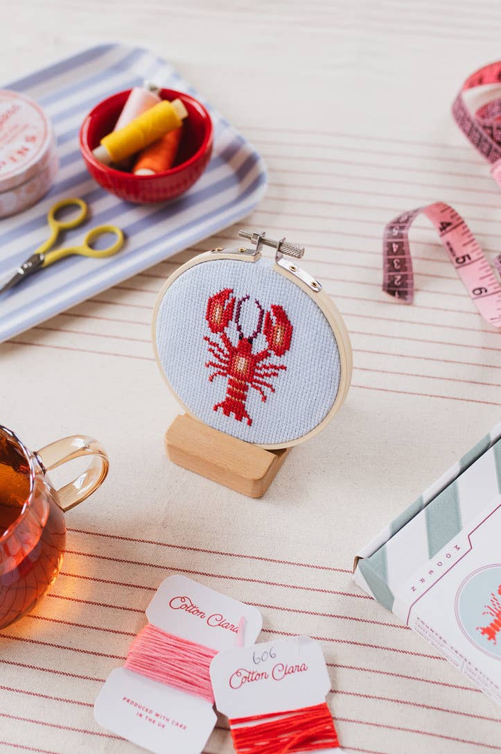 Lobster Cross Stitch Kit
