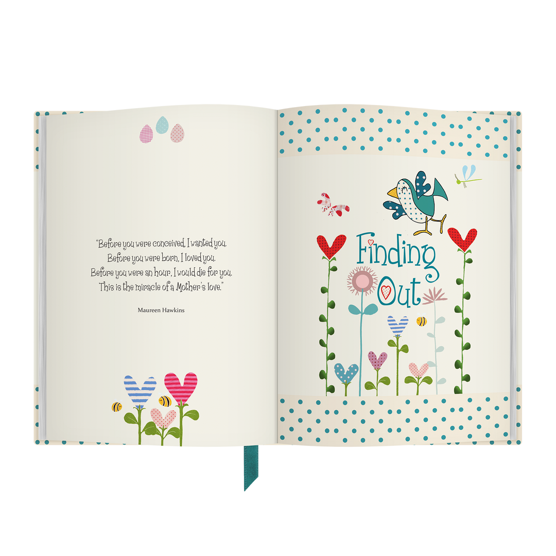 Bump to Birthday Pregnancy Journal | Pregnancy Keepsake Gift