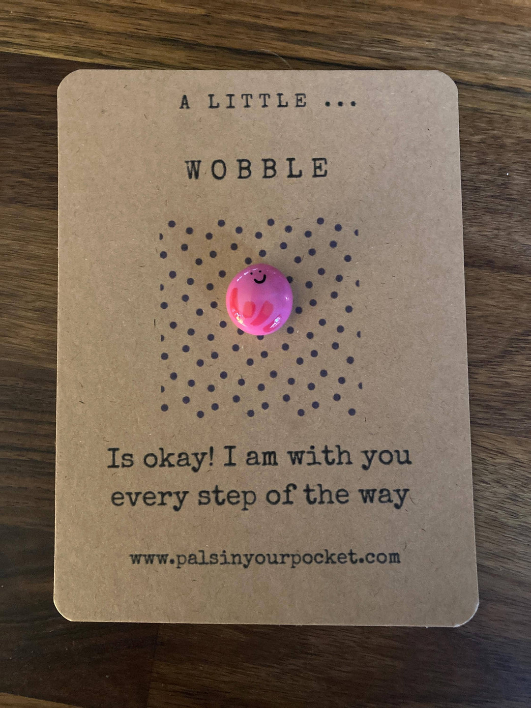 Handmade Wobble Wellbeing Gift For Stressed Children: A Little Wobble Is…