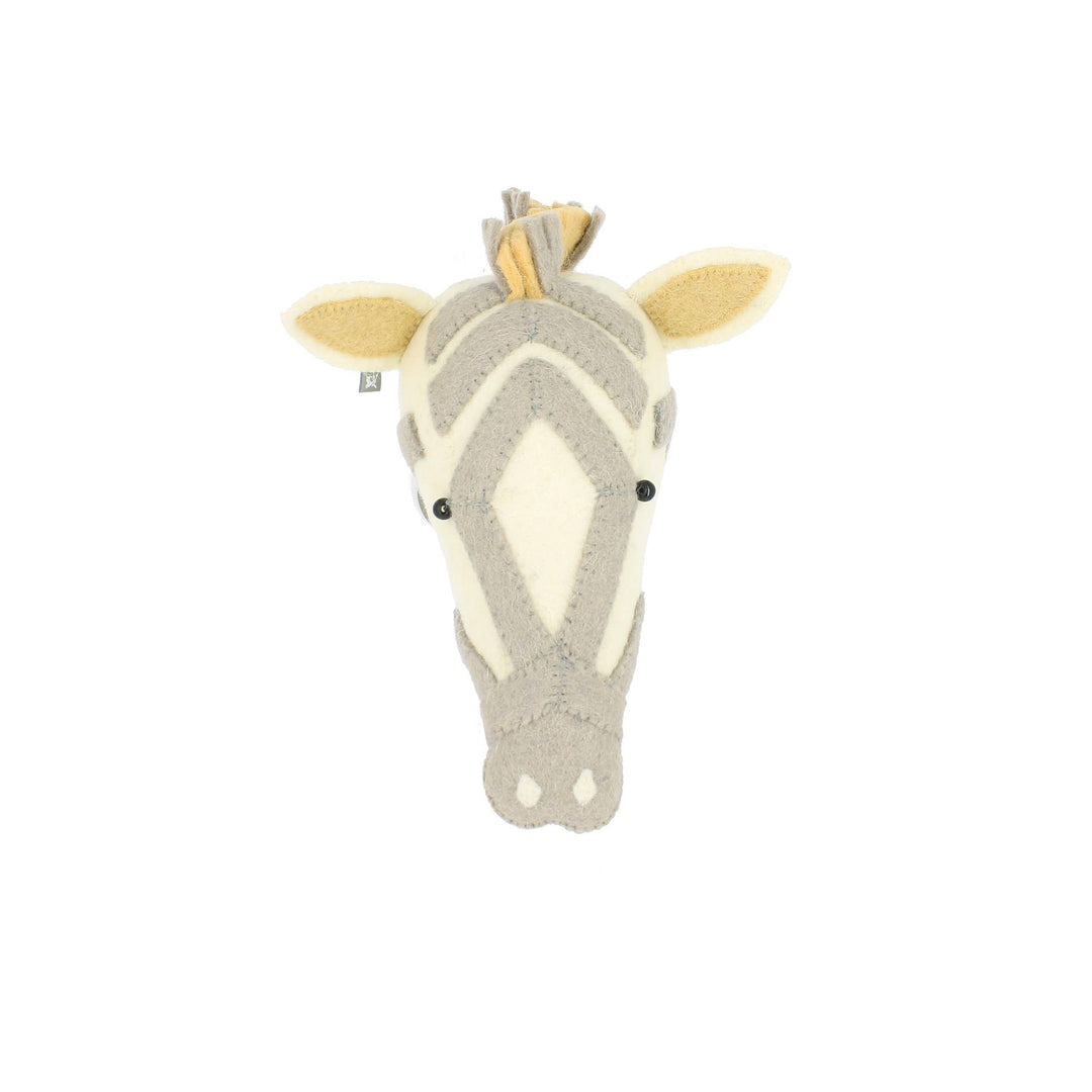 Mini Zebra Head - Kids Room Décor - Noah's Ark