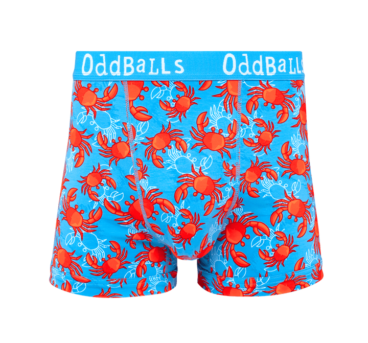 Crabs - Mens Boxer Shorts: Medium
