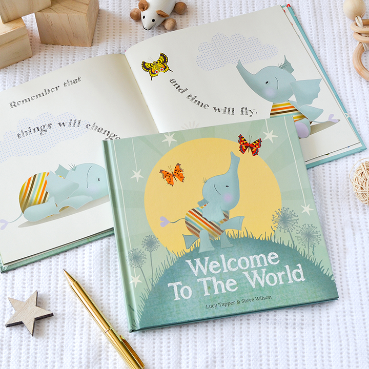 Welcome to the World | Newborn Gift Book | Baby Arrival Book