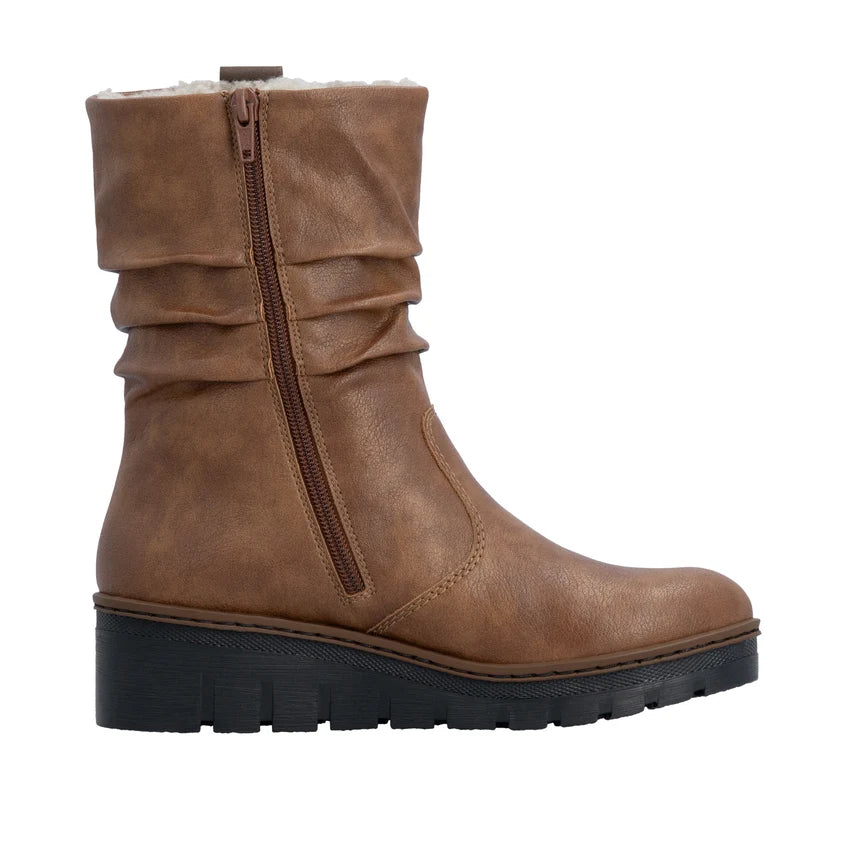 Rieker Women's Brown Ankle Boots X9155-24
