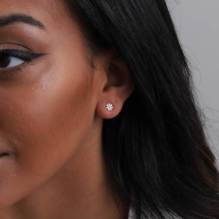 BT021 Earrings In A Message Bottle 'Friends Forever': Rose Gold