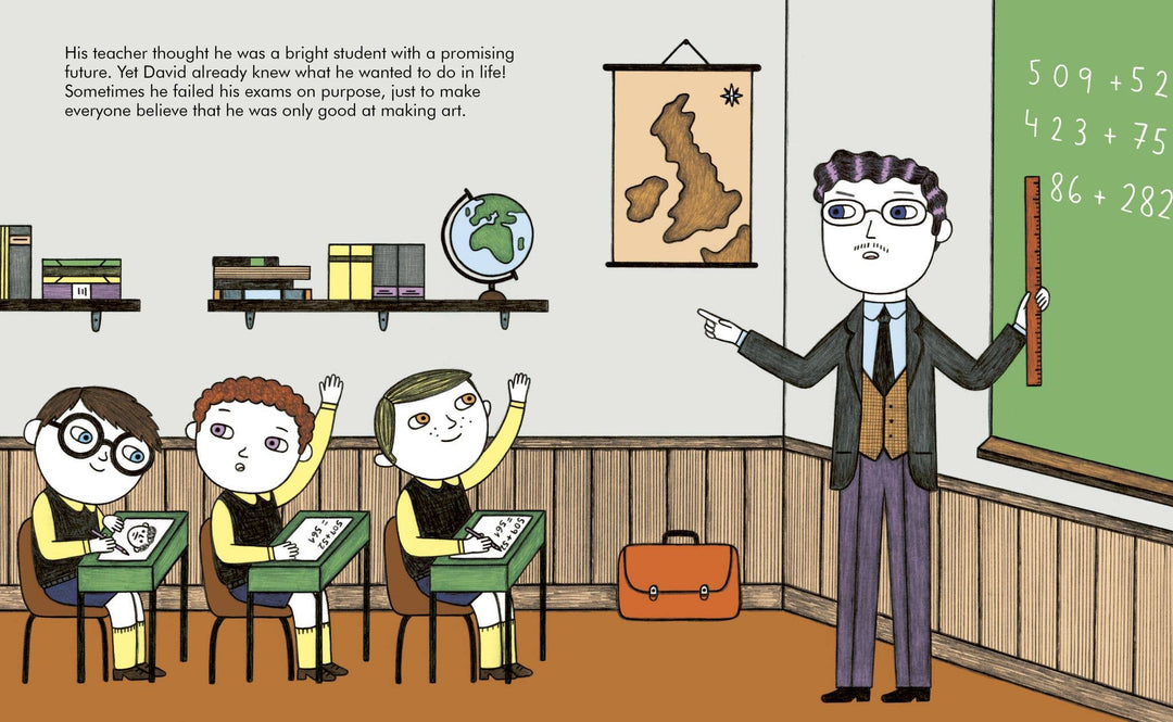 Little People, Big Dreams: David Hockney