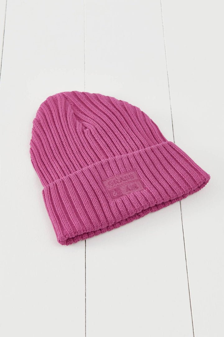 Orchid Pink Beanie: Pink / 3-5years