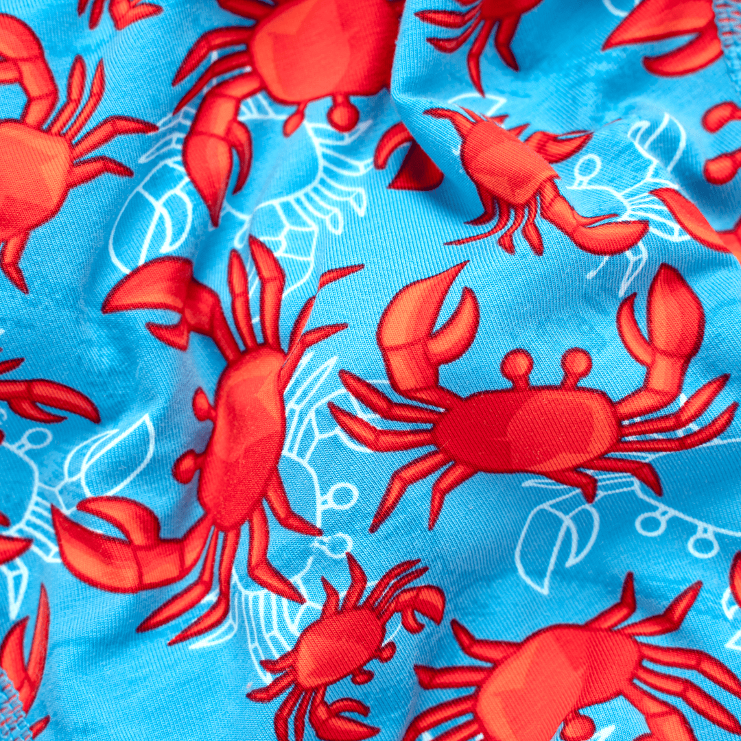Crabs - Mens Boxer Shorts: Medium