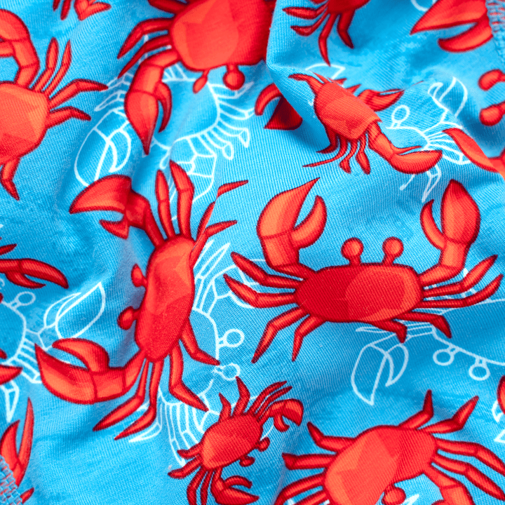 Crabs - Mens Boxer Shorts: Medium