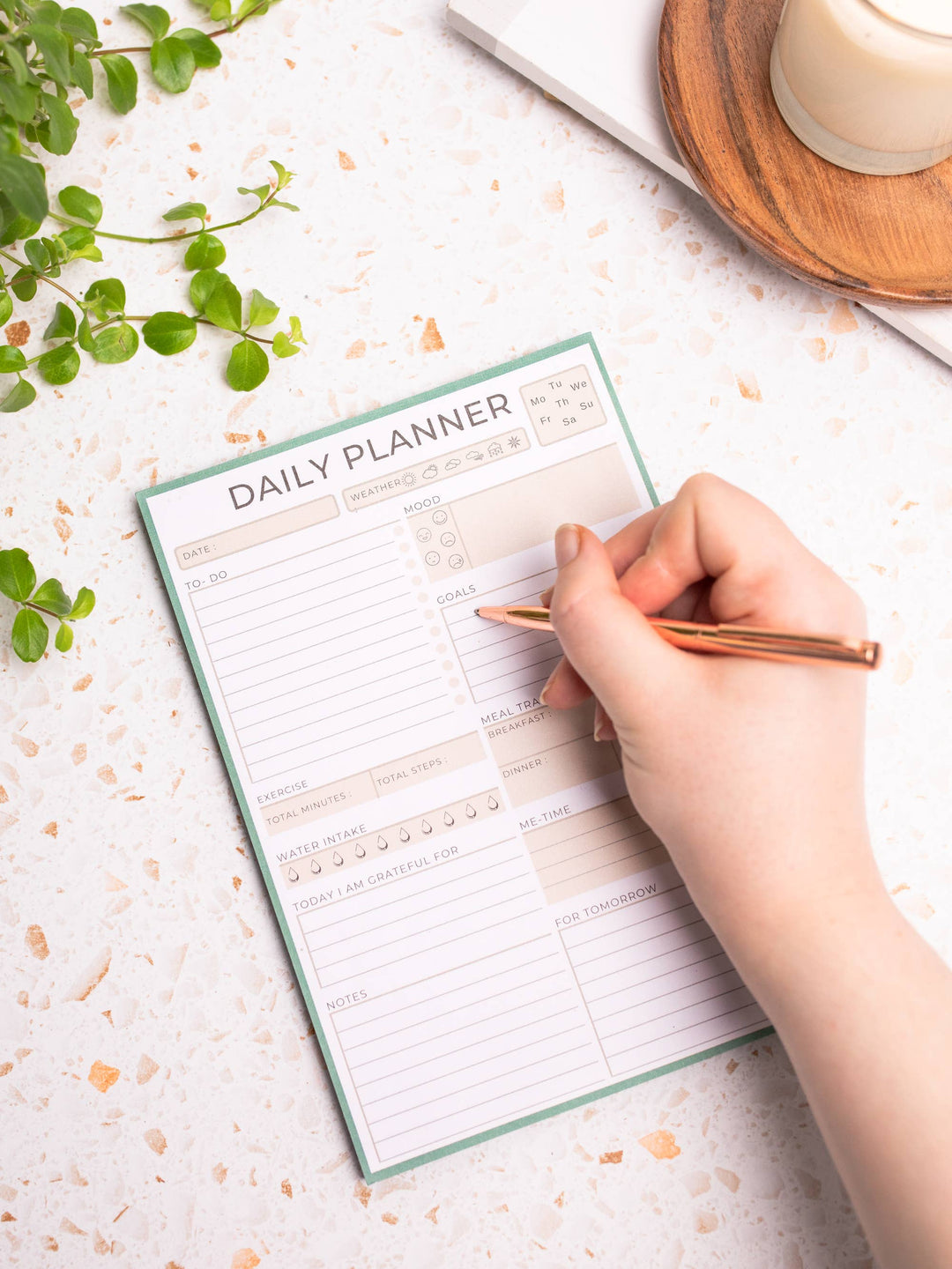 Planner pad, To do list, Daily planner, Organiser pad