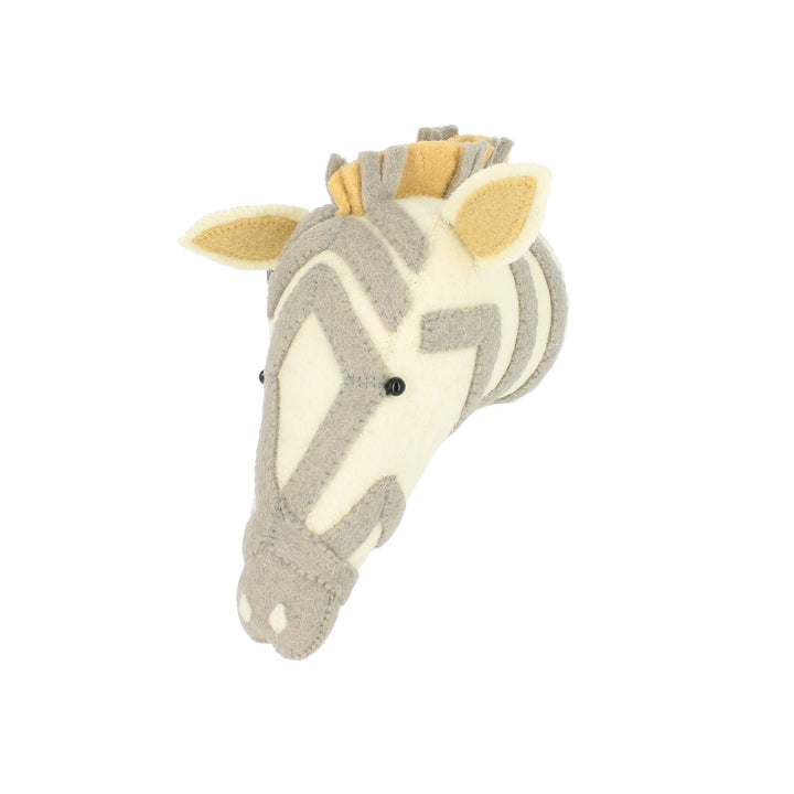 Mini Zebra Head - Kids Room Décor - Noah's Ark