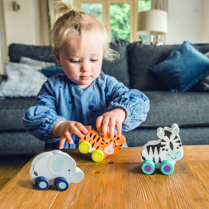 Tiger First Wooden Push Toy