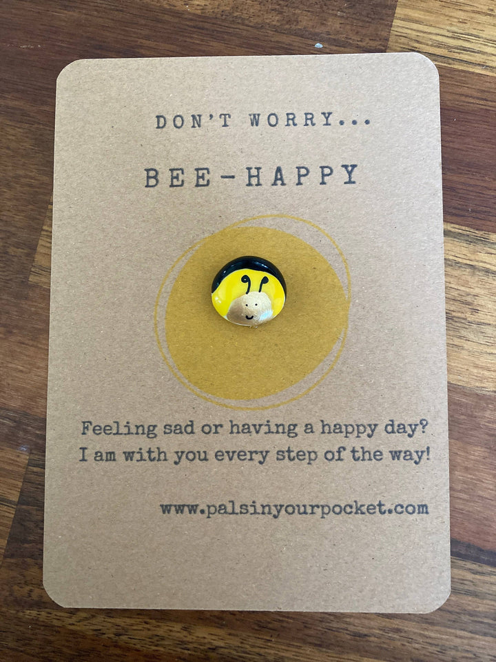 Bee Pebble Pocket Hug Anxiety Buster Care Package Gift