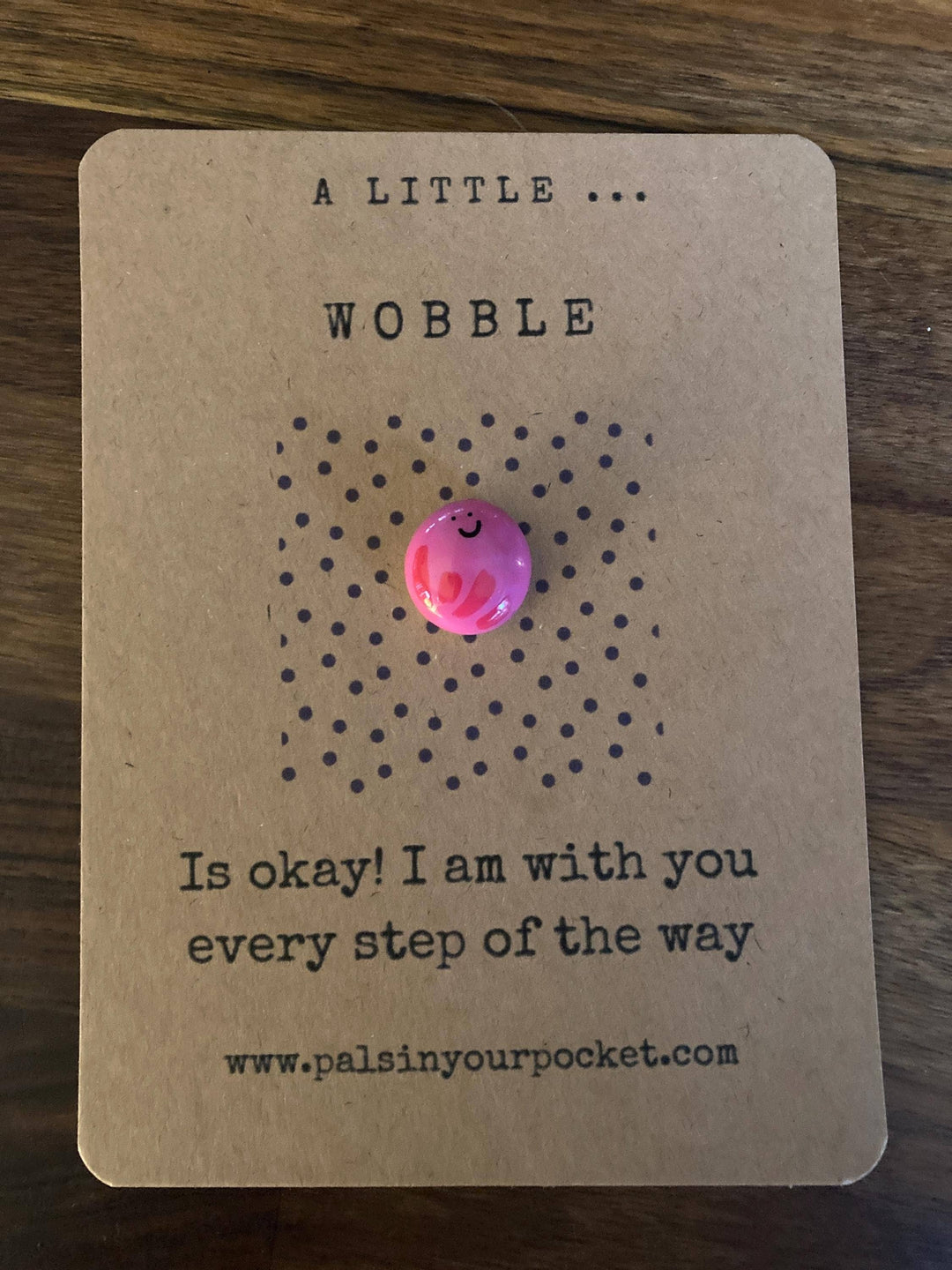 Handmade Wobble Wellbeing Gift For Stressed Children: A Little Wobble Is…