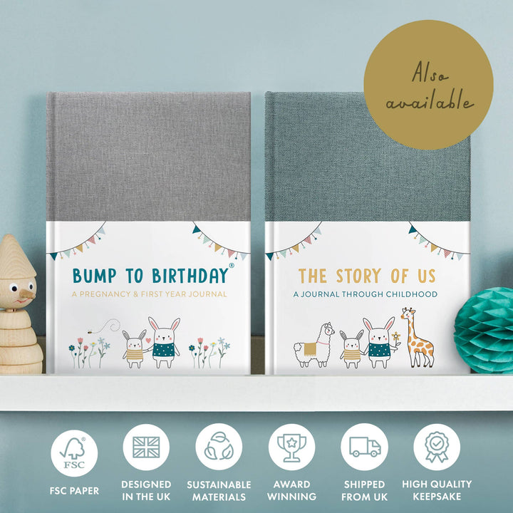 Bump to Birthday Pregnancy Journal | Pregnancy Keepsake