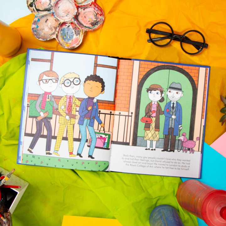 Little People, Big Dreams: David Hockney