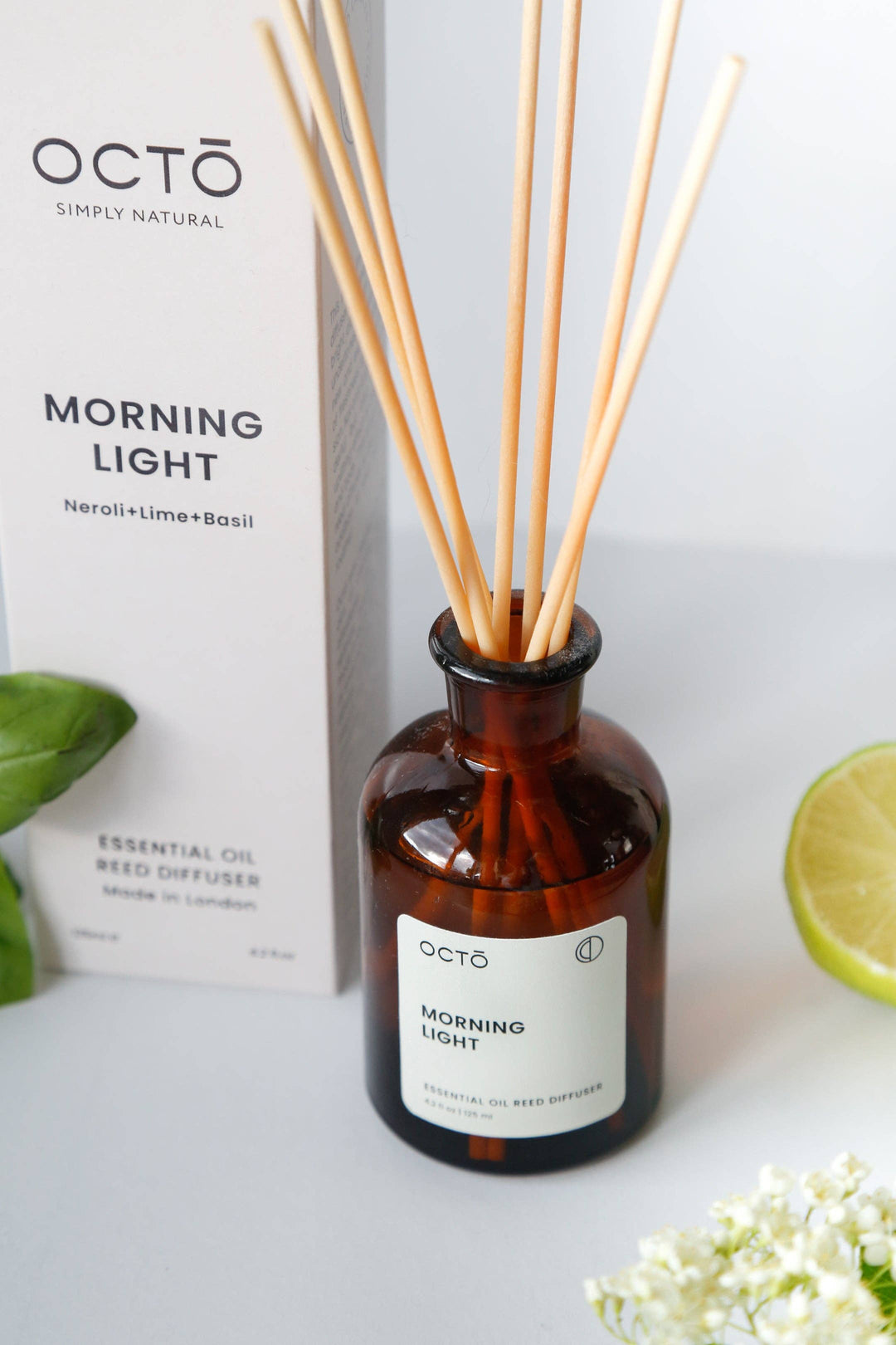 Morning light (Neroli + Lime + Basil) Reed Diffuser