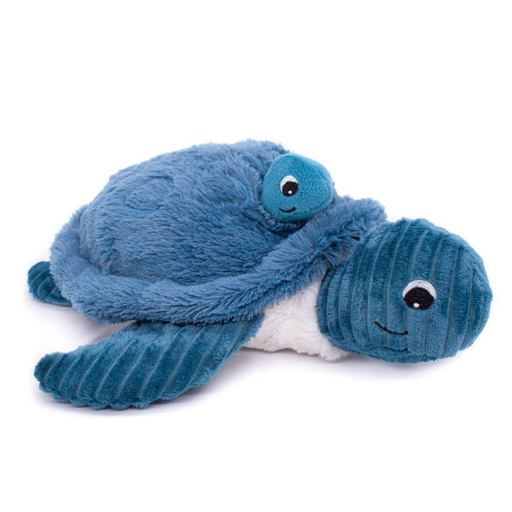 Les Ptipotos Tilly The Turtle Mum & Baby Blue
