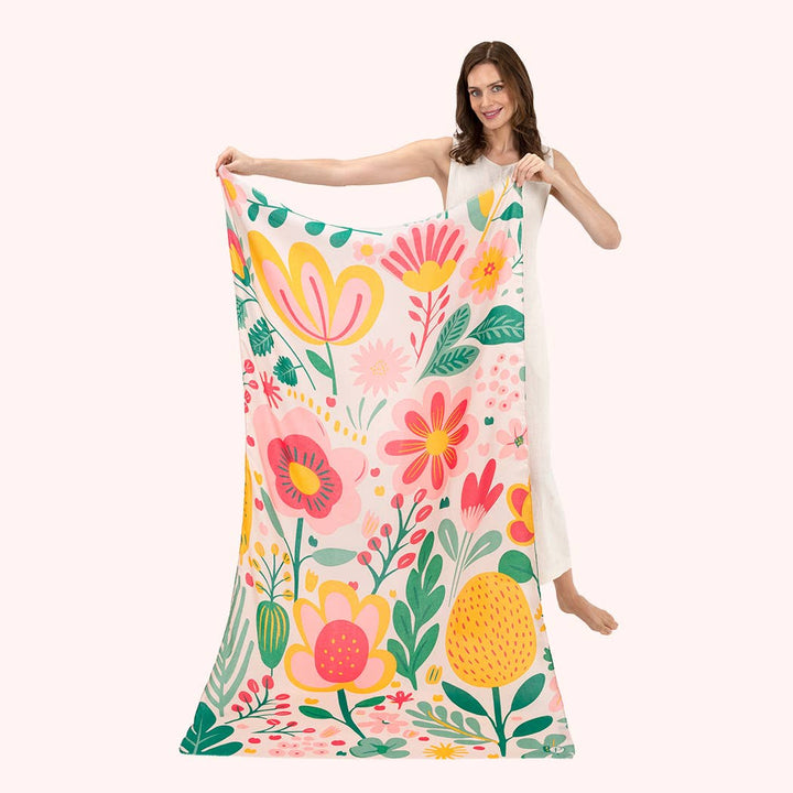 Print Scarf - Pop Flower Posie