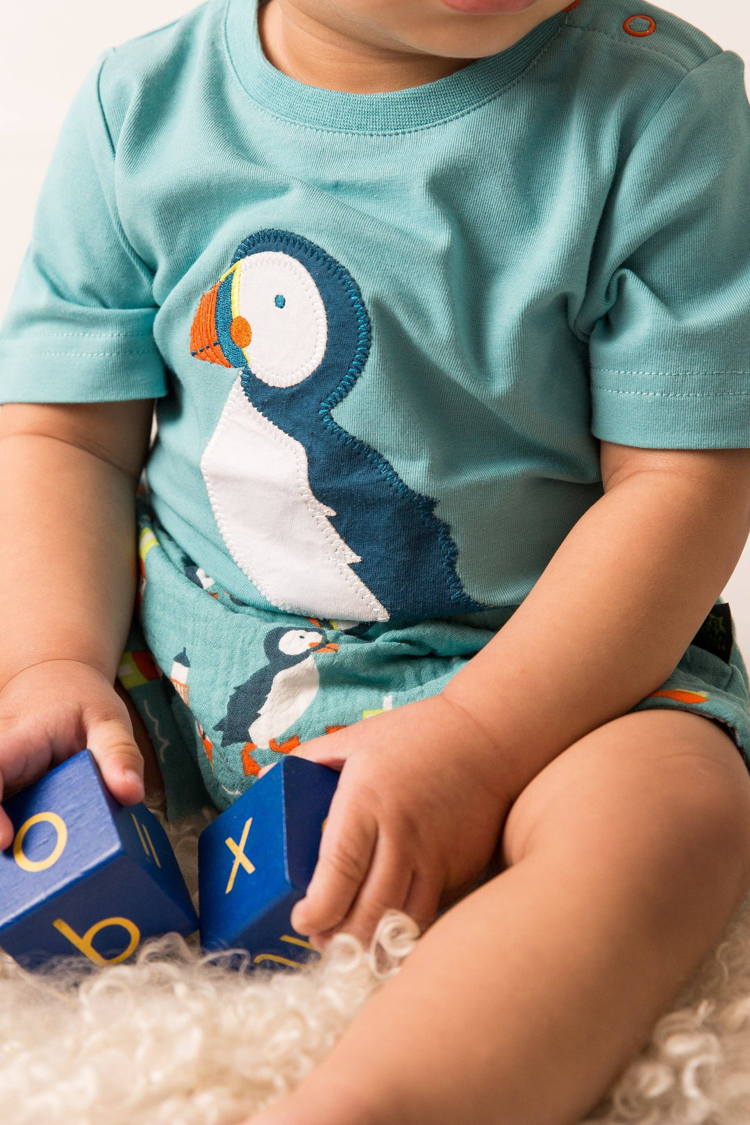 Kenzie the Puffin Summer Collection: 0-6 Months / Tee
