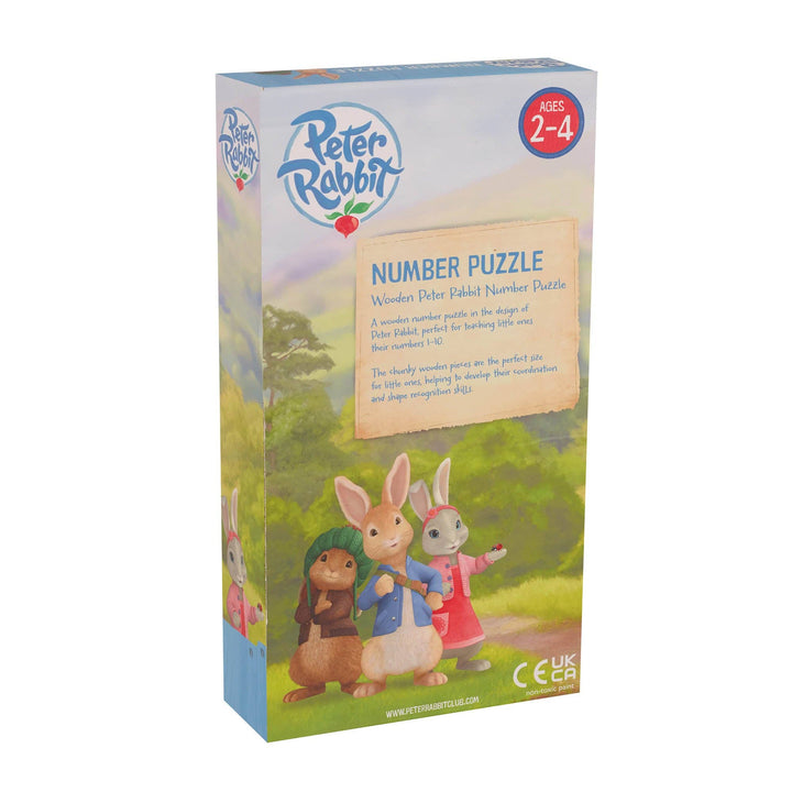 Peter Rabbit™ TV Wooden Number Puzzle