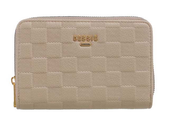 CHECKBOARD WALLET: Blue