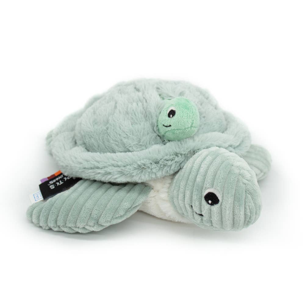 Les Ptipotos Tilly The Turtle Mum & Baby Mint