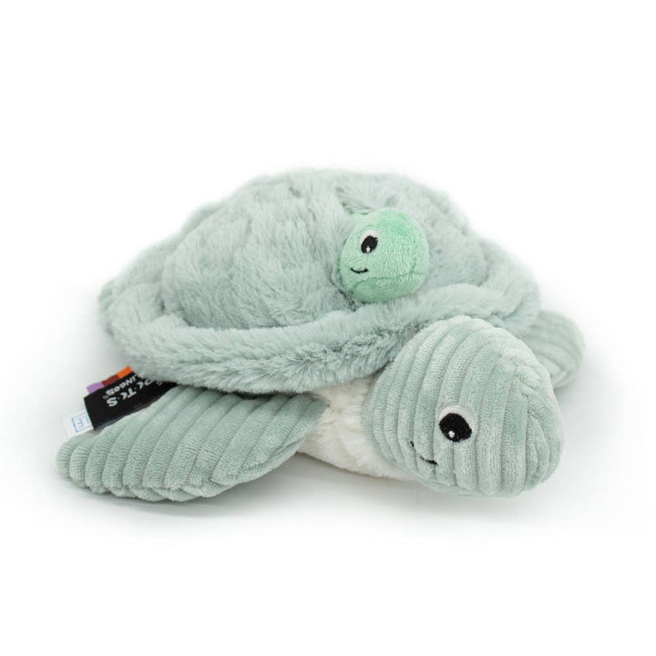 Les Ptipotos Tilly The Turtle Mum & Baby Mint