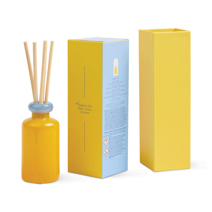 Paddywax Stack Glass Diffuser Yellow - Zesty Lemon