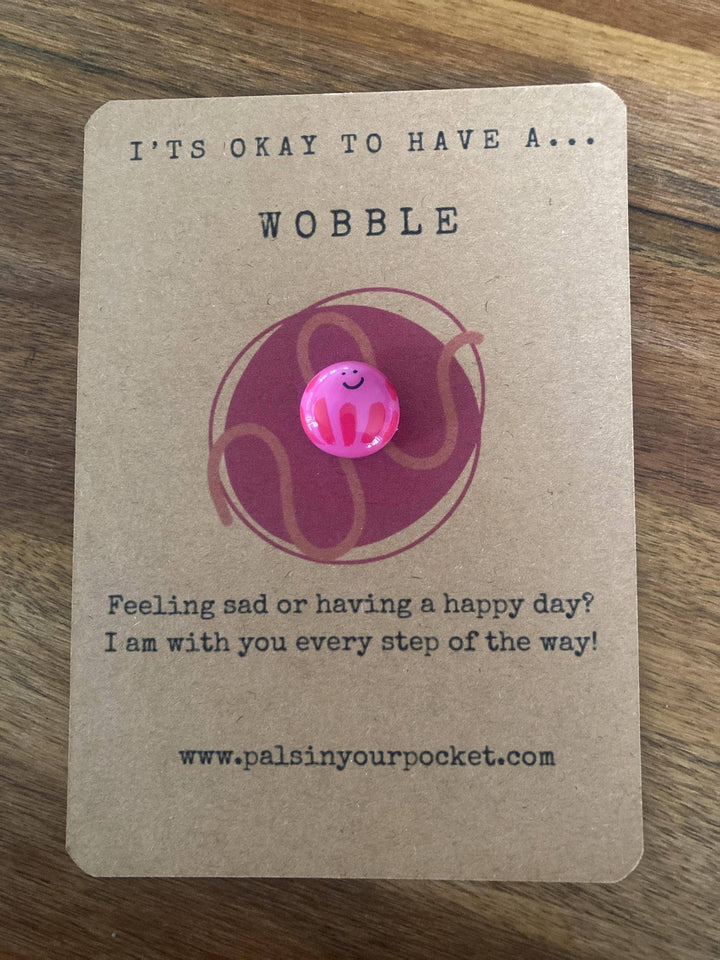 Handmade Wobble Wellbeing Gift For Stressed Children: A Little Wobble Is…