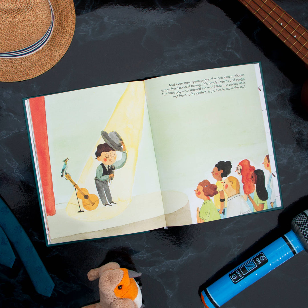 Little People, Big Dreams: Leonard Cohen