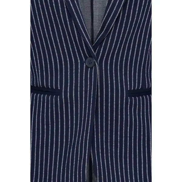 ICHI Manse Stripe Blazer