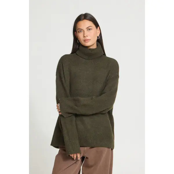 ICHI Kamara Round Neck Pullover