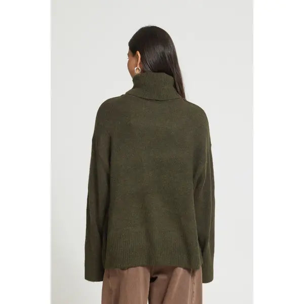 ICHI Kamara Round Neck Pullover