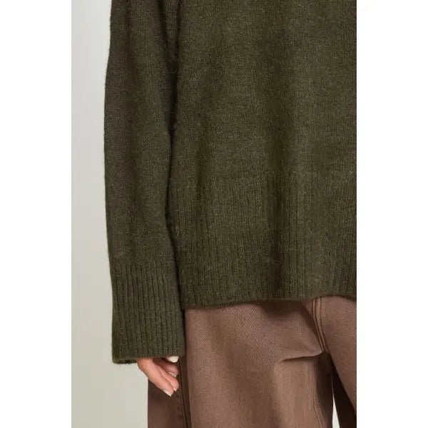 ICHI Kamara Round Neck Pullover