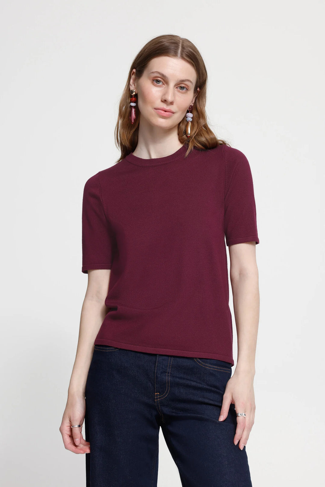 ICHI HULUS O-NECK SHORT SLEEVE